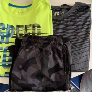 Boys Athletic Shirts & Shorts